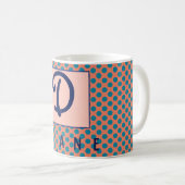 Mug Prénom personnalisé initial (Devant droit)