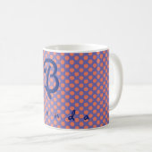 Mug Prénom personnalisé initial (Devant droit)