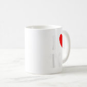 Mug Prénom Tom J'Aime Tom (Devant droit)