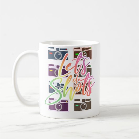 Mug Prenons des clichés - Appareil photo (Gauche)