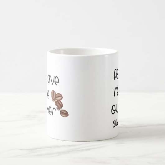 Mug Prenons le café ensemble...Nom Couples (Centre)