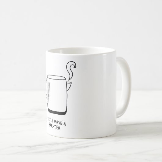 Mug Prenons un Par-Tea (Devant droit)