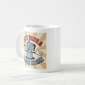 Mug Prenons une pause café (Devant gauche)