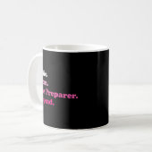 Mug Préparateur fiscal ou conseiller fiscal pour maman (Devant gauche)