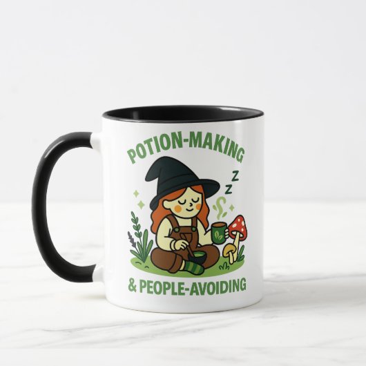 Mug Préparation de potions & évitement de personnes – (Gauche)
