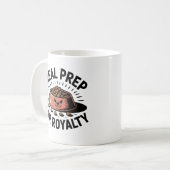 Mug Préparation de Repas pour la Royauté | Design Humo (Devant gauche)