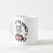 Mug Préparation de Repas pour la Royauté | Design Humo (Devant gauche)