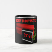 Mug Préparez pour détoner (Centre)