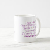 MUG PRÉPAREZ POUR LE JOUR (Devant droit)