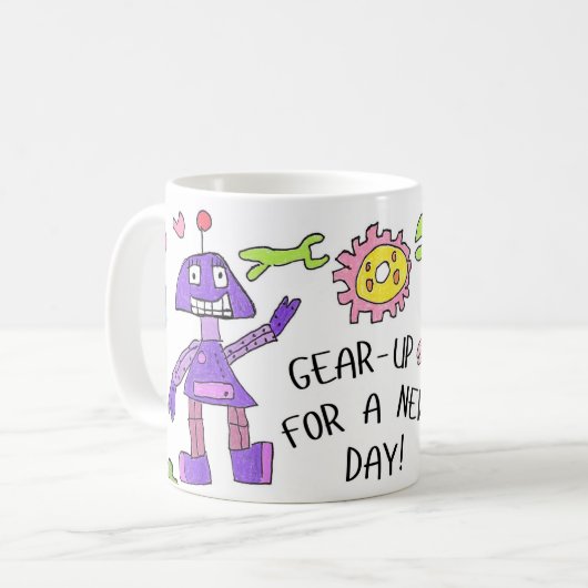 Mug Préparez-vous à la bombe de jour (Devant gauche)