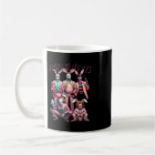 Mug Préparez-Vous À Super Dye Funny Bunny Pâques Horre (Gauche)