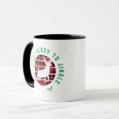 Mug "Préparons-nous à la jingle" Noël (Devant gauche)
