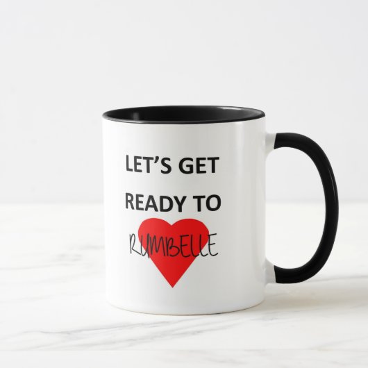 Mug Préparons-nous à Rumbelle (Droite)