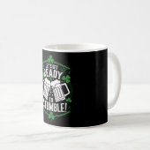 Mug Préparons-nous à trébucher Drôle de St Patrick's D (Devant droit)