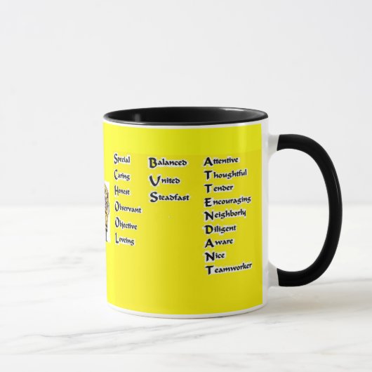 Mug Préposé d'autobus scolaire (Droite)