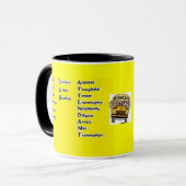 Mug Préposé d'autobus scolaire (Devant gauche)