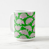 Mug Preppy Armadillos Rose Green (Devant gauche)