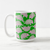Mug Preppy Armadillos Rose Green (Gauche)