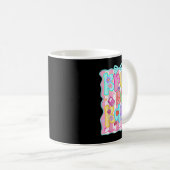 Mug Preppy Bruh We Back Groovy Back To School Teacher  (Devant droit)