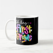 Mug Preppy Oh Hey 1ère année Retour à l'école Enseigna (Gauche)