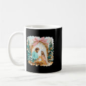 Mug Preppy Painted Christian Nativity Scene God Faith  (Gauche)