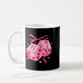 Mug Preppy Six Seven Valentine 6 7 Meme Funny Coquette (Gauche)