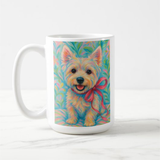 Mug Preppy Westie (Gauche)