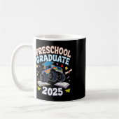 Mug Preschool Graduation 2025 Monster Truck Graduate  (Gauche)