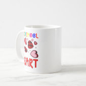 Mug Preschool Has My Heart Valentines Hearts Teacher  (Devant gauche)