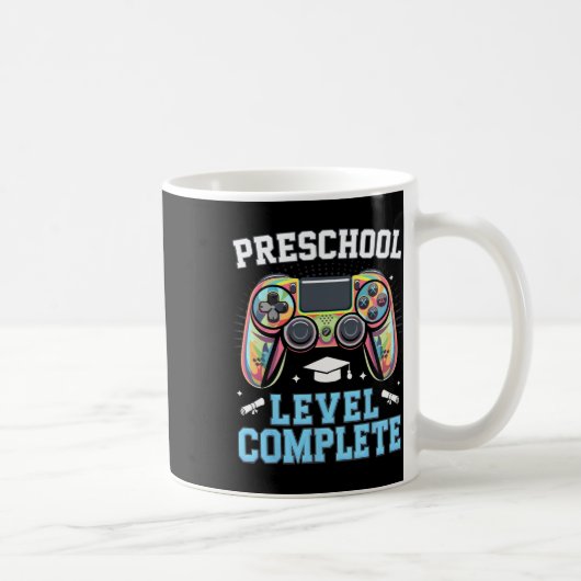 Mug Preschool Level Complete Last Day Of School Gamer (Droite)