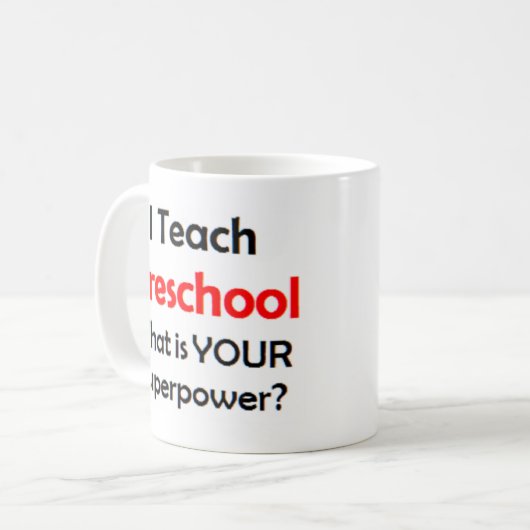 Mug préscolaire (Devant gauche)