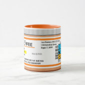 Mug Prescription personnalisée de la meilleure grand-m (Centre)