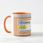 Mug Prescription personnalisée de la meilleure grand-m (Gauche)