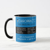 Mug Prescription pour la chiropractie - effets (Gauche)