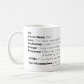Mug Prescription RX Pour Survivre à Noël (Gauche)
