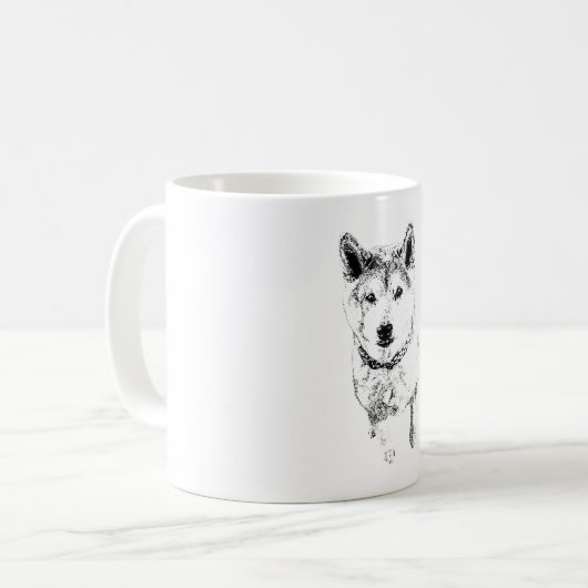 Mug Présence ciblée (Devant gauche)