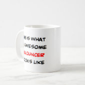 Mug présentateur, génial (Devant gauche)