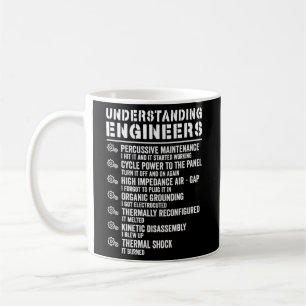 Mug Présentation de la compréhension Ingénieurs Engin