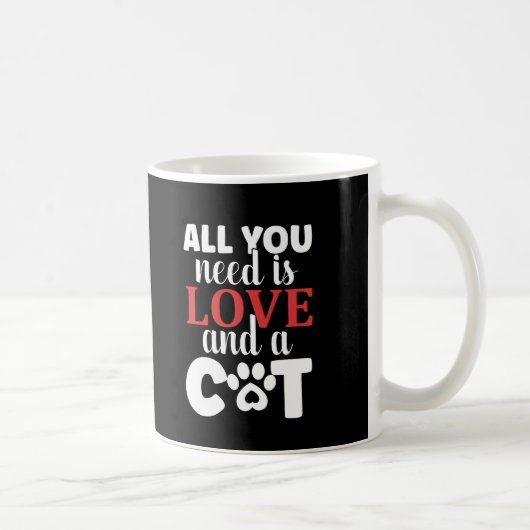 Mug Présentation du langage du corps de chat (Droite)