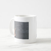 Mug Présentation manuelle du concept sur le modèle d'e (Devant gauche)