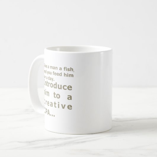 Mug Présentez-le à CPA créatif (Devant gauche)