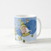 Mug Présents de renard de lutins de vacances (Devant droit)