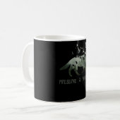 Mug Préserver et protéger le loup du parc national (Devant gauche)