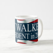 Mug Président 2016 de marcheur de Scott (Devant droit)