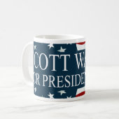 Mug Président 2016 de marcheur de Scott (Devant gauche)