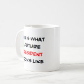 Mug président, avenir (Devant gauche)