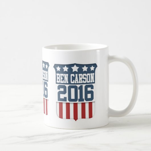 Mug Président Ben Carson 2016 (Droite)