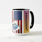 MUG PRÉSIDENT DE L'AMÉRIQUE (Devant droit)