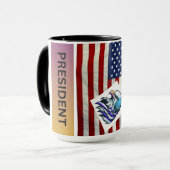 MUG PRÉSIDENT DE L'AMÉRIQUE (Devant gauche)