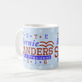 Mug Président de ponceuses de Bernie élection 2016 (Devant gauche)